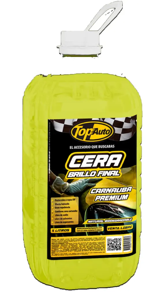 Cera Carnauba x 5 ltrs. TOP AUTO